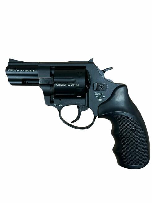 Rewolwer Hukowy 6mm BAS Voltran EKOL Viper 2.5 MAT BLACK k