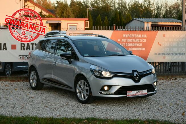 Renault Clio 0.9TCe 90KM 2018r. SALON Klima NAVi Led TEMPOMAT Czujniki HAK