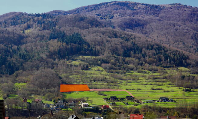 Działka w Tylmanowej o powierzchni 3200 m2