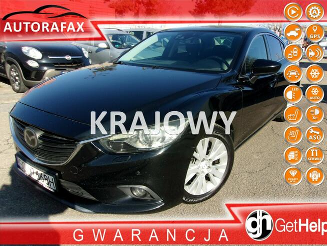 Mazda 6 Automatt 2.2 Diesel 175 KM Klimatronic Navi Pdc Alu Kredyt