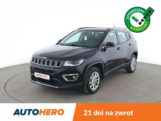 Jeep Compass Automatt, 150KM, skóra, navi, klima auto, grzane fotele, kamera i pdc