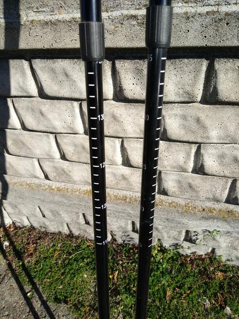Kijki, kije do nordic walking, aluminiowe, 50 zł.