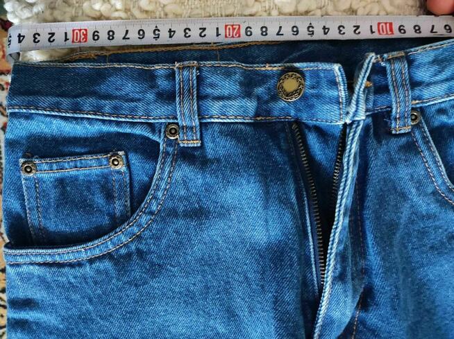 Spodnie jeansy Kikstar nowe nieskieskie rozmiar 152-158