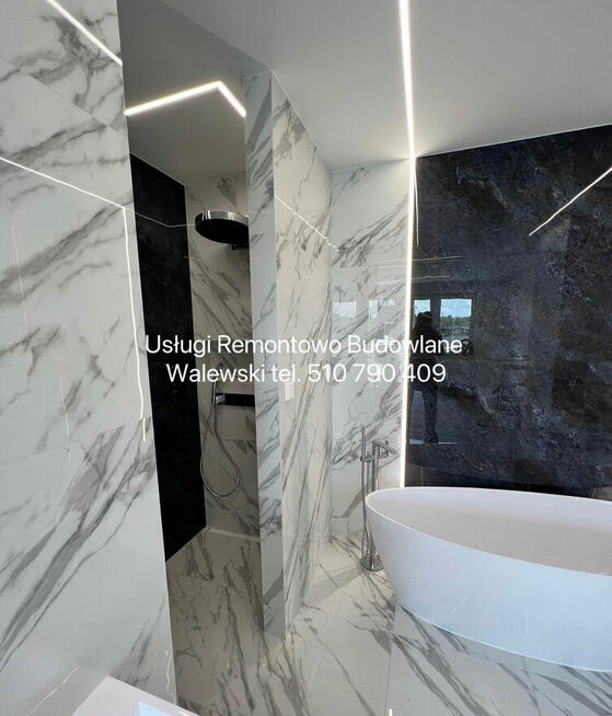 Remonty i wykończenia wnętrz glazurnik tanio solidnie Łomża