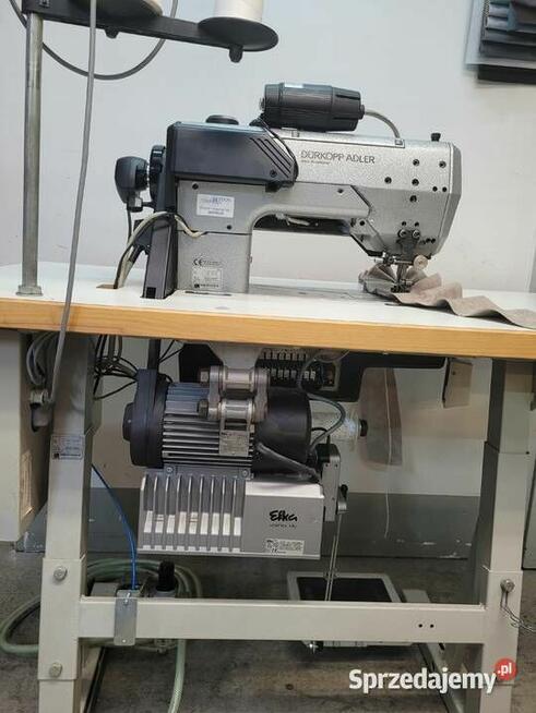 DURKOPP ADLER 550-12-24 zamarszczarka z nożem maszyna