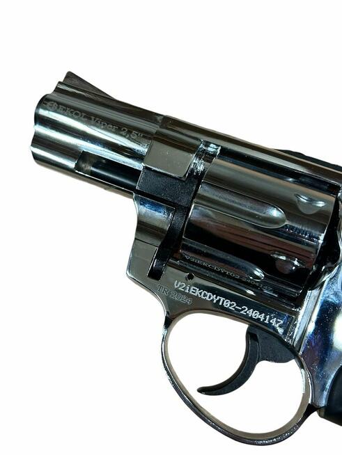 Rewolwer Hukowy 6mm BAS Voltran EKOL Viper 2.5 SHINY CHROM