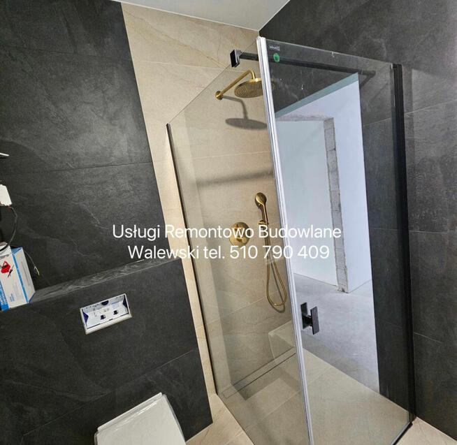 Remonty i wykończenia wnętrz glazurnik tanio solidnie Łomża