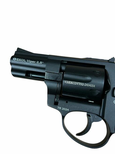 Rewolwer Hukowy 6mm BAS Voltran EKOL Viper 2.5 MAT BLACK k