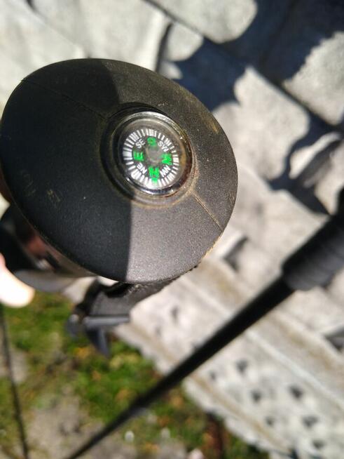 Kijki, kije do nordic walking, aluminiowe, 50 zł.