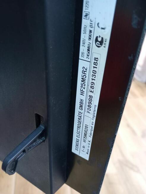 Mikrofala pod zabudowę bez talerzowa SIMENS kuchenki mikrofa