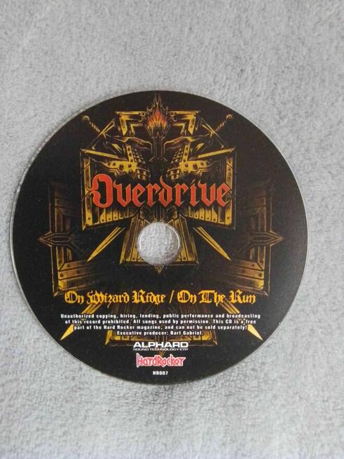 Płyta CD audio Hard Rocker Ouverdrive 14 utworów