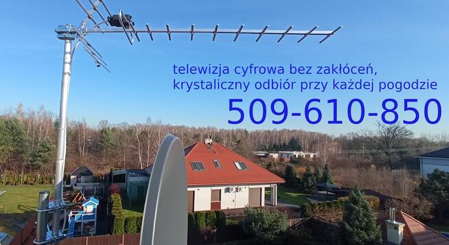 POLSAT CANAL+ DVBT montaż ustawienie serwis anten Targówek