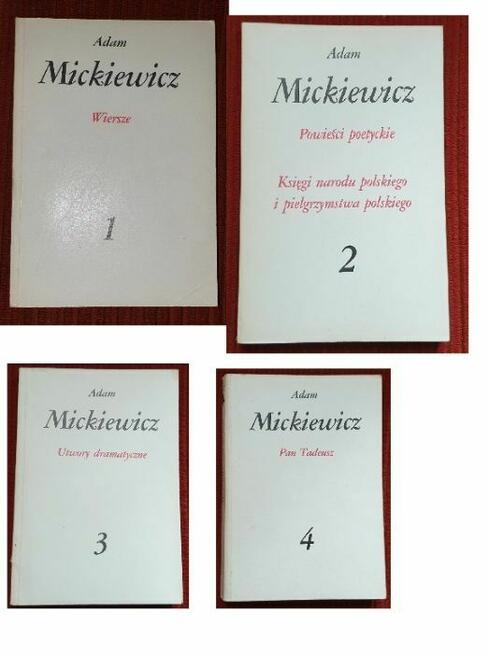 Adam Mickiewicz (4 tomy)