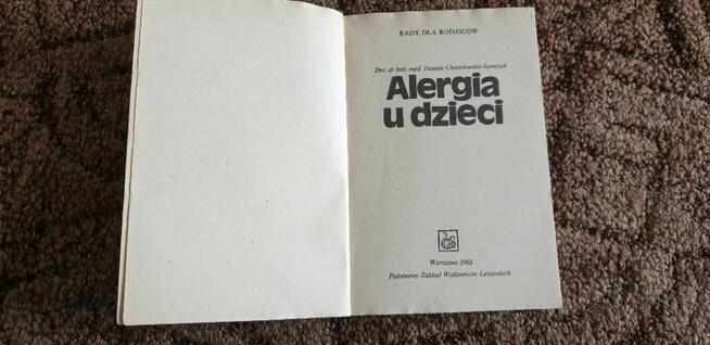 Alergia u dzieci - D. Chmielewska-Szewczyk