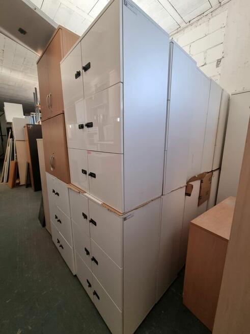 Szafka pracownicza biała locker szafy pracownicze 6 skrytek