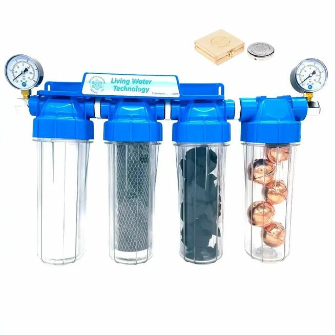 Technologia żywej wody R.A.I.L 4 stopniowy filtr Mój Dom