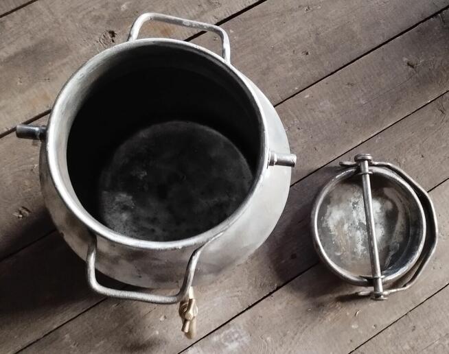 Bańka - Kanka z miedzianym kranikiem