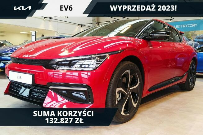 Kia EV6 GT-Line! 325 KM! Pakiet Technologiczny! Szklany dach! Pompa ciepła!