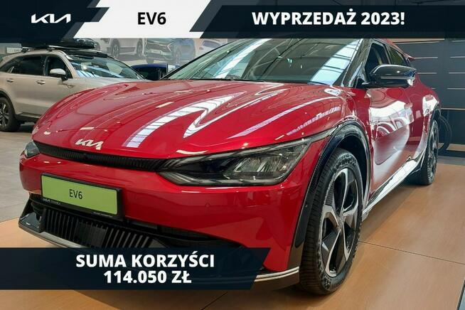 Kia EV6 Plus! 229 KM! Zasięg 504km! Wyprzedaż 2023!