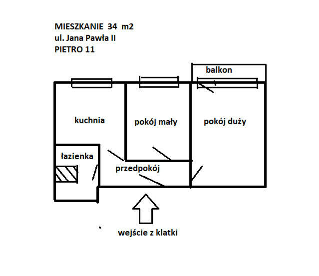 Mieszkanie 2-u pokojowe Koszalin