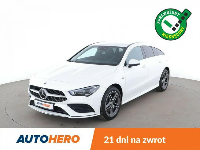 Mercedes CLA 250 FV23 250e Shooting Brake AMG Line Navi Tempomat Grzane Fotele MBUX LED