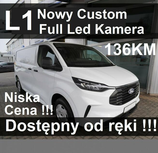 L1 Nowy Ford Custom 136KM L1  Dostępny od ręki Super Cena 1545zł