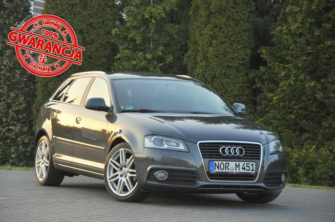 Audi A3 2.0TDI(140KM)*Lift*2xS-Line*Xenon*Led*Navi*Skóry*Reling*Alu18"ASO