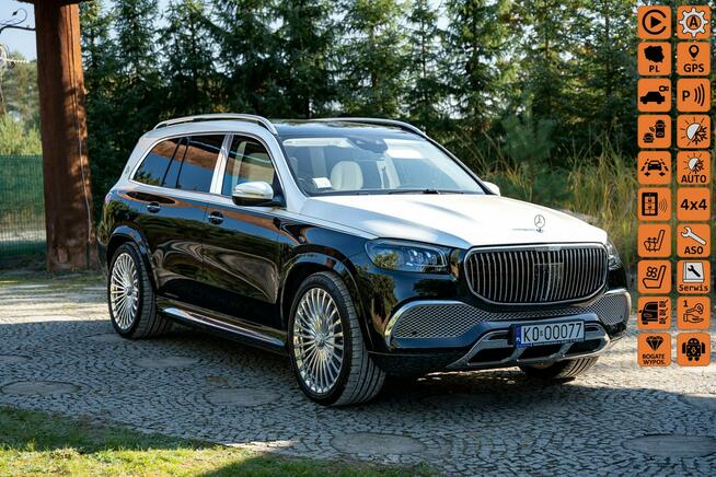 Mercedes-Benz GLS Maybach 600 4-Matic SalonPL 1WŁ Bezwypadkowy Gwaranc