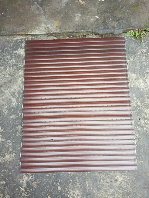 Pancerz Rolety Zewnętrznej *Używany Złoty dąb-Mahoń-Brąz