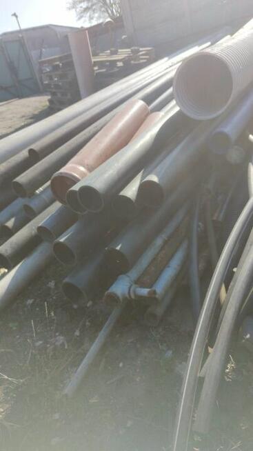 Sprzedam rury kanalizacji zewn i osłonowe