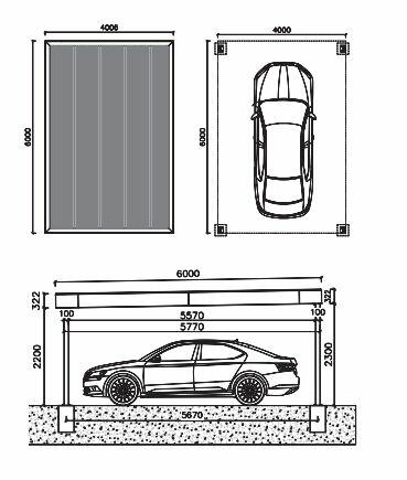 Car Porty Aluminiowe na Wymiar w Gard House