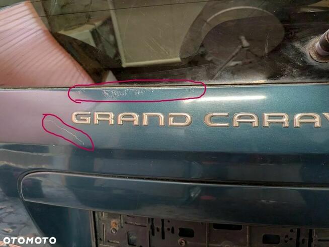 CHRYSLER VOYAGER inne IV 4 Tylna Szyba Klapa Bagażnika 00-07