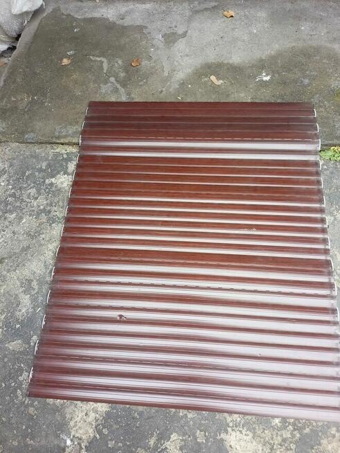 Pancerz Rolety Zewnętrznej *Używany Złoty dąb-Mahoń-Brąz