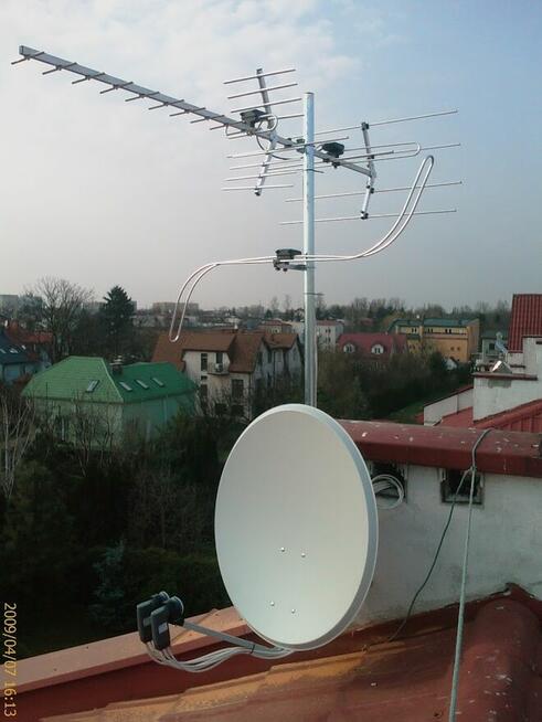 POLSAT CANAL+ DVBT montaż ustawienie serwis anten Targówek