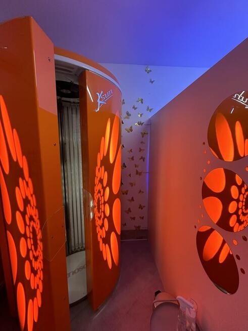 Solarium Kabina opalajaca stojąca K-SUN jak nowa z ekspozycj