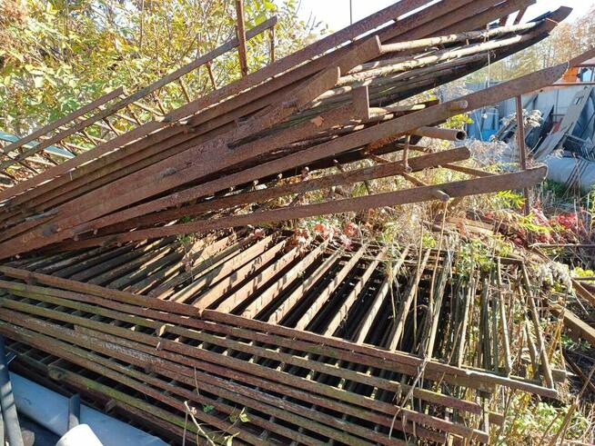 Sprzedam ramy ogrodzeniowe stal;we z demontażu