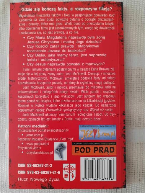 Książka Kod Leonarda DaVinci