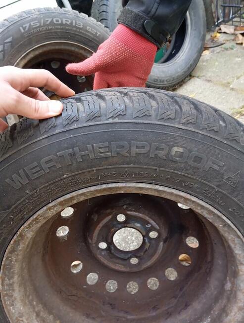 Koła do Opla zdjęte z astry