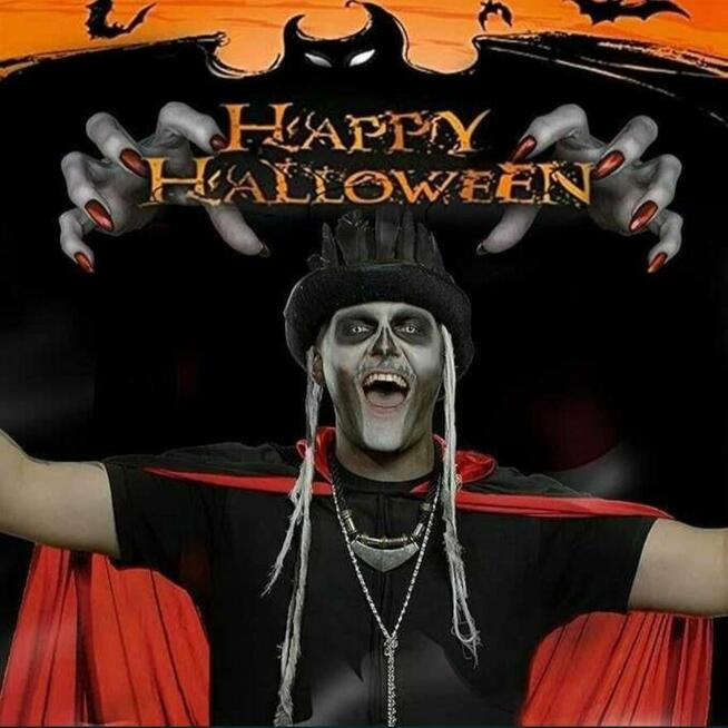 Dziecięcy kostium na Halloween,, peleryna wampira 90 cm