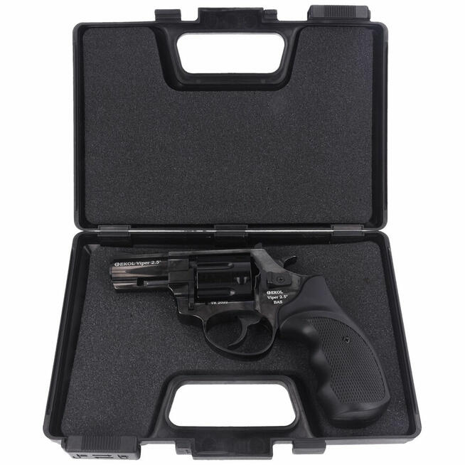 Rewolwer Hukowy 6mm EKOL Viper 2.5 BLACK + 100 SZTUK AMUNI