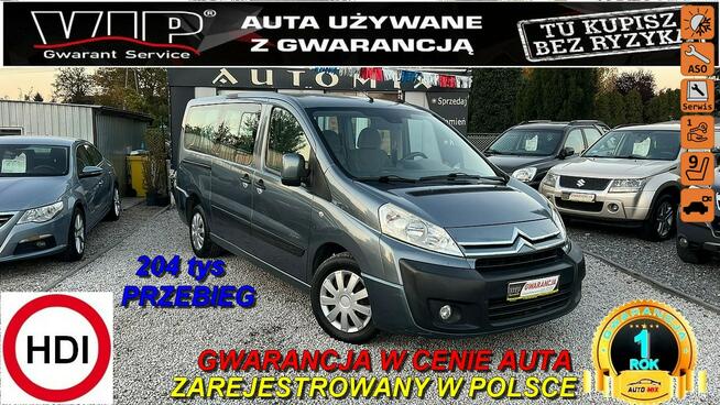 Citroen Jumpy Combi PRZEBIEG!!  2,0 HDI 136 KM* Atlante ,9-os *GWARANCJA* Możliwa Zamiana