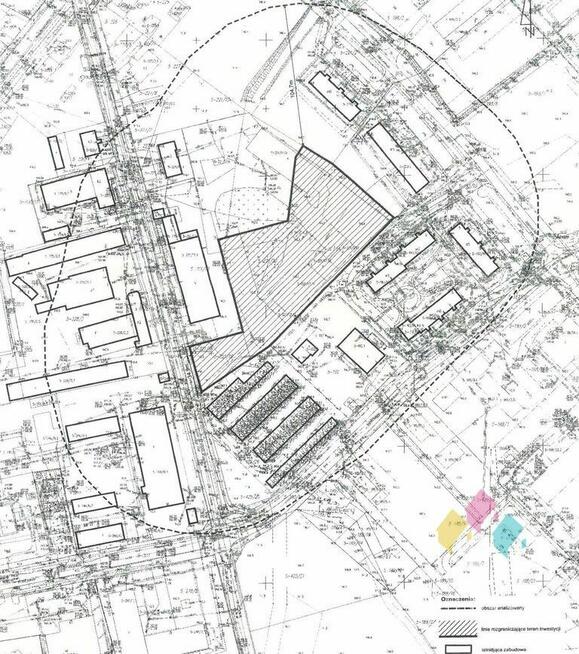 Szczytno działka pod budynki wielorodzinne z garaż