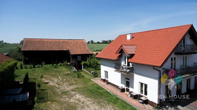 Zajazd z linią brzegową jez. Juksty