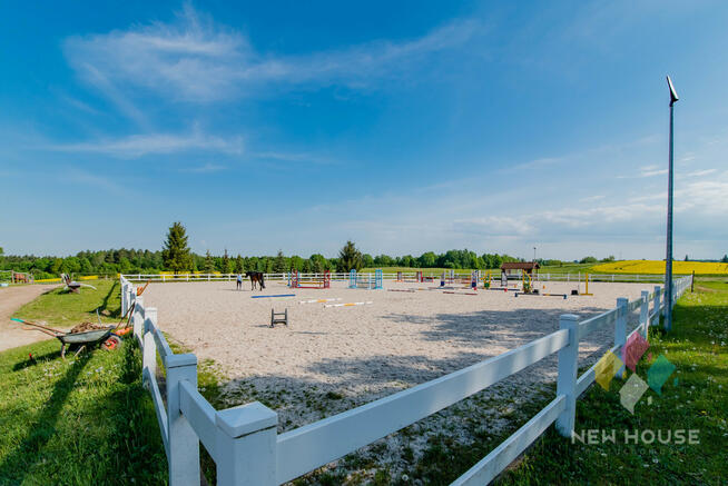 Dworek po renowacji, stadnina koni, duży potencjał