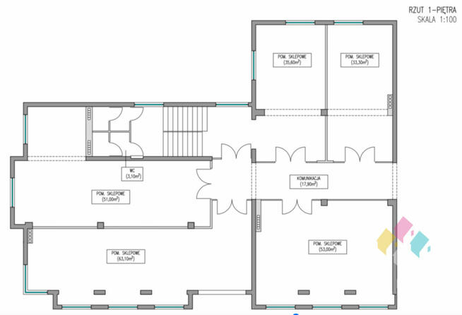 Lokal 137 m2 parter, witryna, Centrum miasta