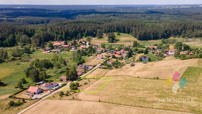 Działka blisko lasu pod zab. zagrodową i turyst.