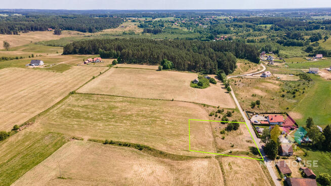 Działka blisko lasu pod zab. zagrodową i turyst.