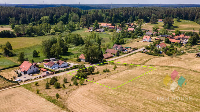 Działka blisko lasu pod zab. zagrodową i turyst.