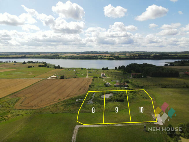 Działka z możliwością zabudowy, dojście do jeziora