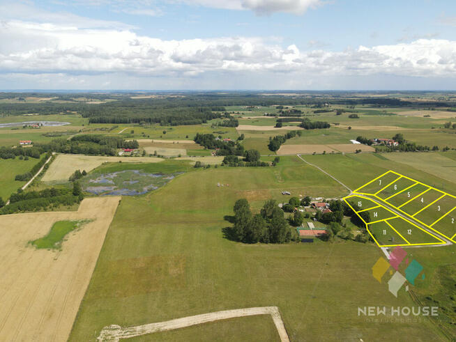 Działka z możliwością zabudowy, dojście do jeziora